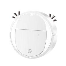 Robot intelligente per la pulizia della casa, automatico 3 in 1, aspirapolvere integrato, stile: batteria, bianco