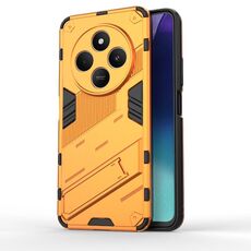 Per Redmi 14C 4G Global Punk Armor 2 in 1 PC + TPU Custodia per telefono con supporto (arancione)