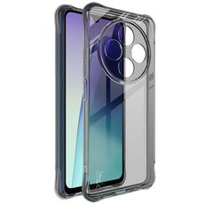 Per Redmi 14C 4G imak Custodia antiurto per telefono Airbag in TPU (nero trasparente)