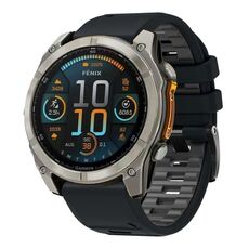 Per Garmin 22mm Official Two Color Screw Buckle Quick Release Silicone Watch Band (Nero Grigio)