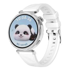 Per Huawei Watch GT 5 41mm Cinturino ufficiale in silicone da 18mm (bianco)