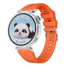 Per Huawei Watch GT 5 41mm Cinturino ufficiale in silicone da 18mm (arancione)