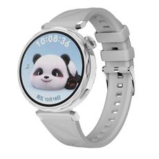 Per Huawei Watch GT 5 41mm Cinturino ufficiale in silicone da 18mm (grigio chiaro)