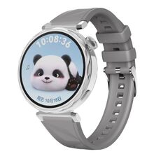 Per Huawei Watch GT 5 41mm Cinturino ufficiale in silicone da 18mm (grigio scuro)