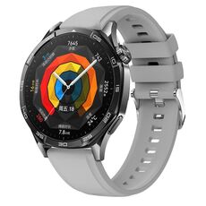 Per Huawei Watch GT 5 46mm Cinturino ufficiale in silicone da 22mm (grigio chiaro)