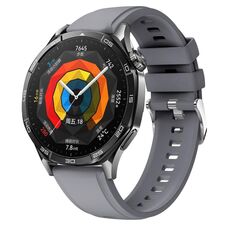 Per Huawei Watch GT 5 46mm Cinturino ufficiale in silicone da 22mm (grigio scuro)