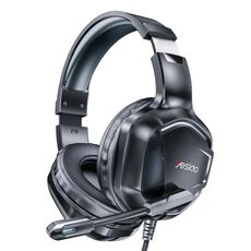 Yesido EK01 Cuffie cablate RGB da gioco con microfono montate sulla testa (nere)