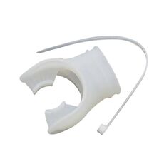 Boccaglio per immersioni in silicone Attrezzatura subacquea (bianco)