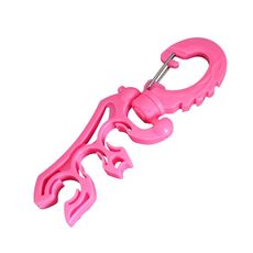 Morsetto di fissaggio per testa del secondo stadio per immersioni Morsetto per tubo flessibile a bassa pressione BC, colore: rosa