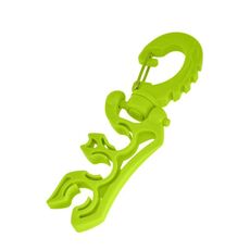 Morsetto di fissaggio per testa del secondo stadio per immersioni Morsetto per tubo flessibile a bassa pressione BC, colore: giallo luminoso