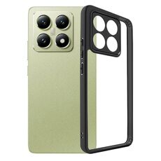 Per Xiaomi 14T Custodia per telefono in TPU trasparente ibrida in PC satinato