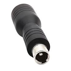 Adattatore DC 5,5 mm x 2,1 mm femmina a DC 8,0 mm x 2,0 mm maschio per stazione di alimentazione portatile, generatori solari (nero)