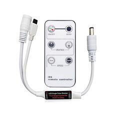 Regolatore DC monocolore a 6 pulsanti, luce dimmerabile a infrarossi con regolatore LED