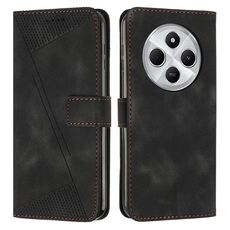 Per Redmi 14C 4G Dream Triangle Custodia in pelle per telefono (nero)