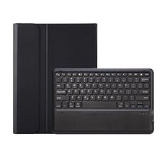 Per Huawei MatePad Pro 12.2 Custodia per tablet in pelle con tastiera Bluetooth staccabile ultrasottile (nero bianco)