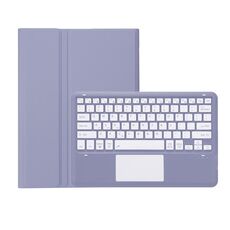 Per Honor MagicPad 2 12.3 AH22-A Custodia per tablet in pelle con tastiera Bluetooth staccabile ultrasottile con touchpad (bianco lavanda)