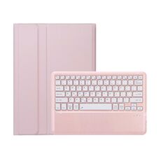 Per Honor MagicPad 2 12.3 AH22 Custodia per tablet in pelle con tastiera Bluetooth staccabile ultrasottile (rosa bianco)