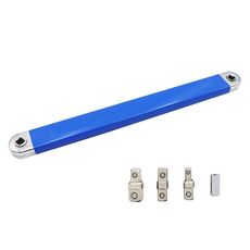 Chiave di prolunga a cricchetto multifunzionale Strumenti per la manutenzione dell'auto domestica (blu)