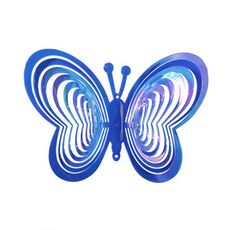 Repellente per uccelli e farfalle riflettente per esterni, da giardino, decorativo, acchiappa-uccelli (blu)