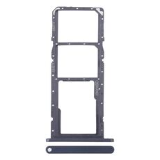 Per Samsung Galaxy A06 SM-A065F Vassoio scheda SIM originale + Vassoio scheda SIM + Vassoio scheda Micro SD (nero)