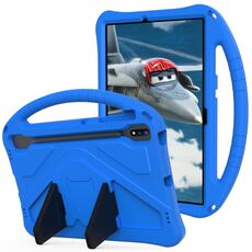 Per Samsung Galaxy Tab S10+ 12.4 Custodia antiurto per tablet in EVA con supporto (blu)