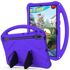 Per Samsung Galaxy Tab S10+ 12.4 Custodia antiurto per tablet EVA con supporto (viola)
