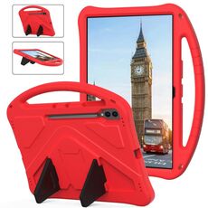 Per Samsung Galaxy Tab S10 Ultra 14.6 Custodia antiurto in EVA per tablet con supporto (rosso)
