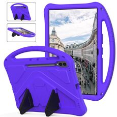 Per Samsung Galaxy Tab S10 Ultra 14.6 Custodia antiurto per tablet EVA con supporto (viola)