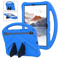 Per Samsung Galaxy Tab S10 Custodia antiurto per tablet EVA con supporto (blu)