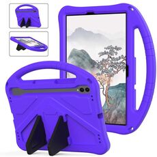 Per Samsung Galaxy Tab S10 Custodia antiurto per tablet EVA con supporto (viola)
