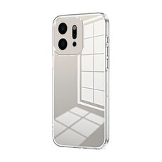 Per Honor Play 9T 5G Custodia per telefono con placcatura trasparente e foro sottile (trasparente)