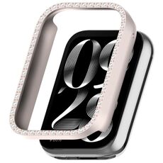 Per Xiaomi Mi Band 8 Pro Diamond PC Half Coverage Watch Custodia protettiva (Matte Starlight)