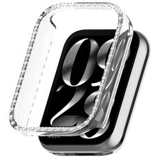 Per Xiaomi Mi Band 8 Pro Diamond PC Half Coverage Watch Custodia protettiva (colore trasparente)