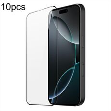 Per iPhone 16 Pro 10 pezzi DUX DUCIS 0,33 mm 9H Pellicola in vetro temperato in allumina media