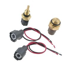 Per Honda Civic Interruttore ventola refrigerante radiatore Sensore temperatura più cablaggio (1 set)