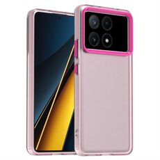 Per Redmi K70E Candy PC Hybrid TPU antiurto Custodia per telefono (rosso)