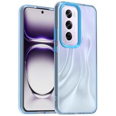 Per OPPO Reno12 Pro Global Candy PC Hybrid TPU Custodia antiurto per telefono (blu)