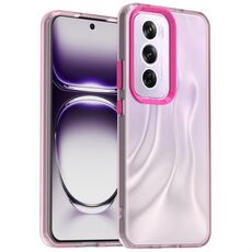 Per OPPO Reno12 Global Candy PC Hybrid TPU Custodia antiurto per telefono (rosso)