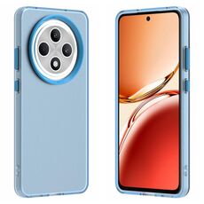 Per OPPO Reno12 F 4G Candy PC Hybrid TPU Custodia antiurto per telefono (blu)