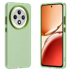Per OPPO Reno12 F 5G Candy PC Hybrid TPU Custodia antiurto per telefono (verde)