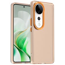 Per vivo S19 Candy PC Hybrid TPU antiurto Custodia per telefono (arancione)