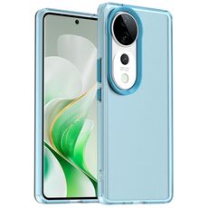 Per vivo S19 Candy PC Hybrid TPU Custodia antiurto per telefono (blu)
