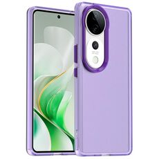 Per vivo S19 Candy PC Hybrid TPU antiurto Custodia per telefono (viola)