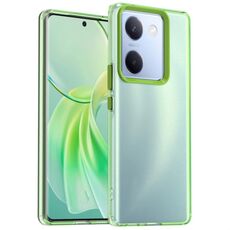 Per vivo Y200 Pro Candy PC Hybrid TPU antiurto Custodia per telefono (verde)