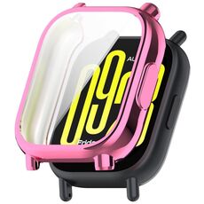 Per Redmi Watch 5 Active Custodia protettiva per orologio a copertura totale in TPU elettrolitico (rosa)