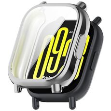 Per Redmi Watch 5 Active Custodia protettiva per orologio in TPU elettrolitico a copertura totale (argento)