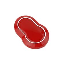 Gancio multifunzionale per schienale sedile auto, colore: rosso elettroplaccato
