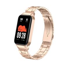 Per cinturino in metallo a tre sfere Redmi Band 2 (oro rosa)