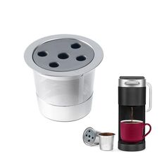 Per macchina da caffè Keurig K-Supreme Plus Filtro riutilizzabile in acciaio inossidabile Tazza K a cinque fori