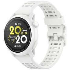 Per cinturino in silicone a sgancio rapido Coros Pace 3 tinta unita da 22 mm (bianco)